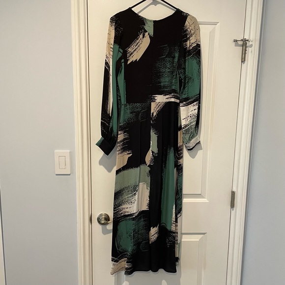 Rachel Pally Green and Black design Midi dress - Picture 4 of 9